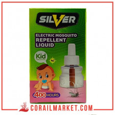 liquide anti moustiques pour bébé silver 40 ml