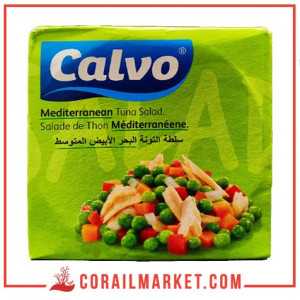 Salade de thon méditerranéenne calvo 150 g