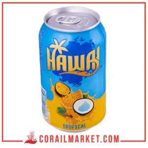 Boisson gazeuse tropical Hawai 33 cl