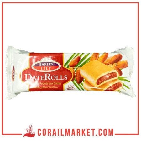 Biscuit fourrés aux dattes Bakers lily 90 g
