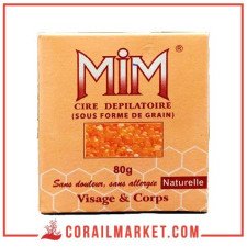 Grain cire dépilatoire naturelle Mim 80 g