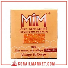 Grain cire dépilatoire naturelle Mim 80 g