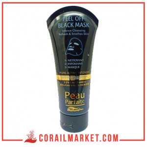 Masque noir au charbon anti points noirs peau perfaite natura pro 100ml