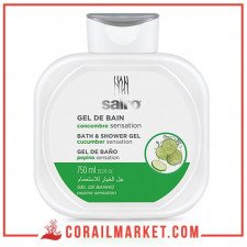 Gel de bain au concombre sairo 750ml