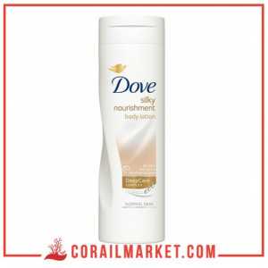 Lait nourissant corps peau normale éclat soyeux Dove 250 ml