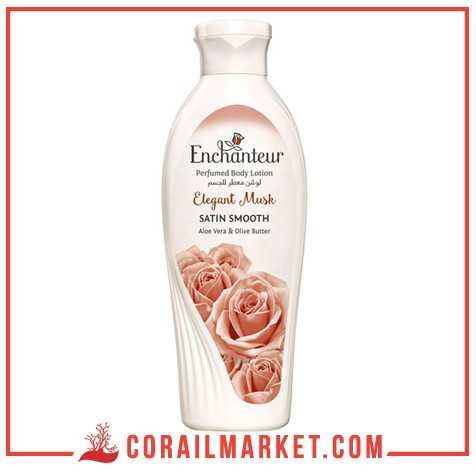 Lotion perfumé corps à l'aloé Vera & olive butter elegant musk enchanteur 250 ml Lotion perfumé corps à l'aloé Vera & olive butter elegant musk enchanteur 250 ml