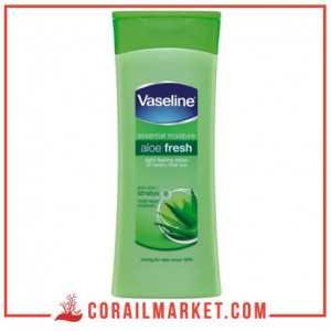 لوشن الجسم بالألوفيرا يعالج البشرة الجافة ويلطفها فازلين 400 مل