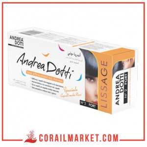 Crème défrisante pour cheveux Andréa dotti n°02 forte 80g