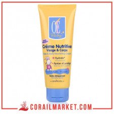 كريمة مغذية للوجه و الجسم للأطفال أووي بابيبي 100مل