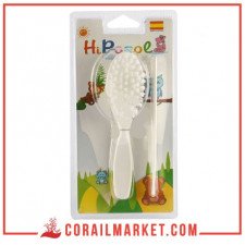 Brosse et peigne bébé Hiposol