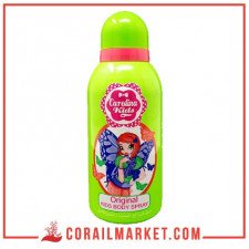 مزيل الروائح الجسدية للأطفال كارولينا كيدز 150 مل