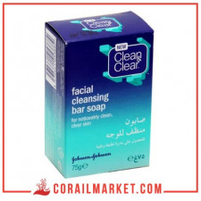 Savon nettoyant visage clean&clear Johnson's 75g