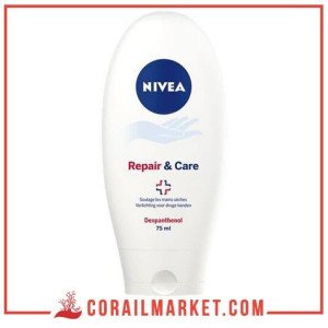 Crème hydratante à main anti dessèchement repair & care Nivea 75 ml