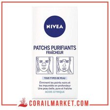 Patchs purifiants fraîcheur tous types de peaux Nivea