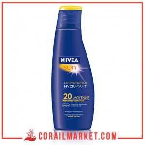 حليب واقي الشمس و مرطب للبشرة الحساسة بروتاكت & سانسيتيف عالي 50 نيفيا 200مل