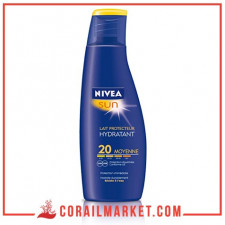 Lait protecteur de soleil hydratant peaux sensibles protect & sunsitive haute 50 Nivea 200ml