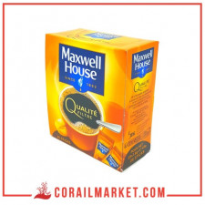 boite de café soluble maxwell house 25 sachets