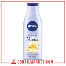 Lait de corps au vanille Et huile d'amande  peaux normales à sèches Nivea 200ml