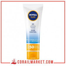 Crème protection soleil effet matifiant 50 Nivea Sun 50 ml