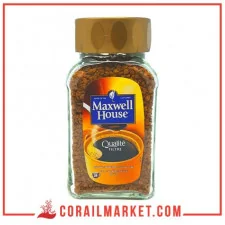 café soluble maxwell house 28 tasse