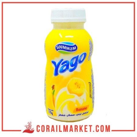Yaourt gout  fraise  yago soummam 170 g