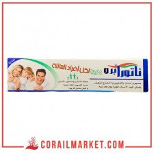Dentifrice au fluor et menthe fortifie l'émail fluor family natura pro 100g