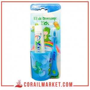 Dentifrice black et brosse à dents bambou kit blanchissant au charbon actif natura extra