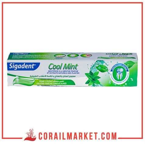 معجون الأسنان بالنعناع و خلاصة الاعشاب الطبيعية كول مينت سيڨادونت 100غ معجون الأسنان بالنعناع و خلاصة الاعشاب الطبيعية كول مينت سيڨادونت 100غ