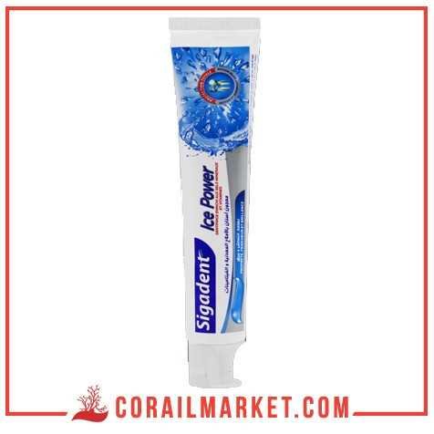 Dentifrice enrichi au sels minéraux et vitamines ice power sigadent 100g Dentifrice enrichi au sels minéraux et vitamines ice power sigadent 100g