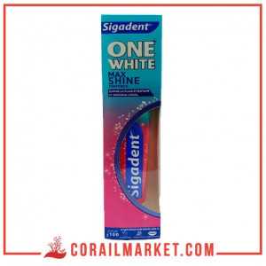 Dentifrice max shine one white sigadent 100g