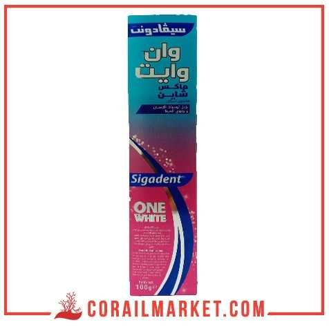 Dentifrice max shine one white sigadent 100g Dentifrice max shine one white sigadent 100g