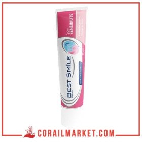 Dentifrice soin sensibles protège les gencives soulage les dents BEST SMILE 75 ml
