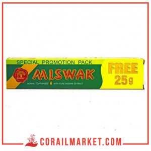 Dentifrice aux herbes à l'extrait d'arak pur miswak 75ml