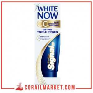 Dentifrice CC instant triple power white now signal 50ml