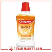 Bain de bouche au extrait de ginseng et minéraux gencives revitalissentes colgate 500ml