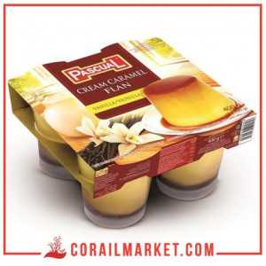 Flan crème caramel pascual 4×100 g