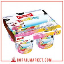 Yaourt greek aux fruits rouges pascual 4×125 g