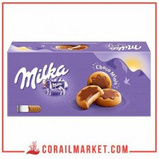 Biscuit aux chocolat et crème de lait choco minis milka 185 g