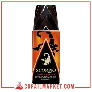 Déodorant homme inferno SCORPIO 150 ml