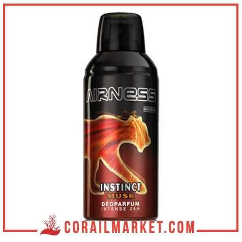 Déodorant homme instinct Musk AiRness 150 ml Déodorant homme instinct Musk AiRness 150 ml