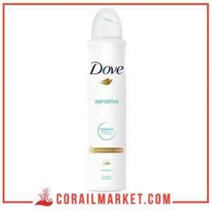 مزيل الروائح الجسدية بدون عطر ضد العرق سونسيتيف دووف 250مل