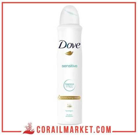 مزيل الروائح الجسدية بدون عطر ضد العرق سونسيتيف دووف 250مل مزيل الروائح الجسدية بدون عطر ضد العرق سونسيتيف دووف 250مل