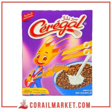 Céréales  riz soufflée cérégal 200 g