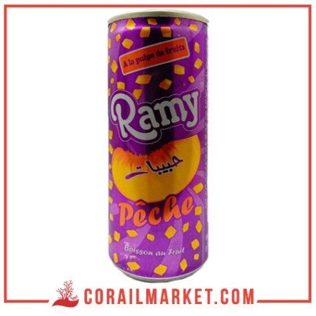 Jus a la pulpe de fruits peche Ramy 240 ml