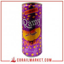 عصير بالحبيبات بذوق الخوخ رامي 240مل