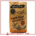 Farine complète de blé dur maison lahlou  1 KG