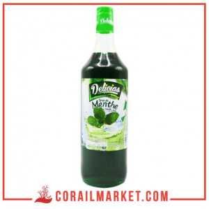 شراب مركز بنكهة نعناع ديليسياس 1ل
