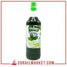 شراب مركز بنكهة نعناع ديليسياس 1ل