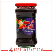 Confiture fraise-mûre sauvage duo de fruits Sabri 260 g