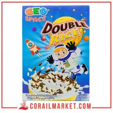 céréale gout chocolat double rice geo space 200 G